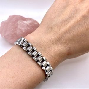 Watch band bracelet | 18K Chain Bracelet | Watch link bracelet | Boss Bracelet